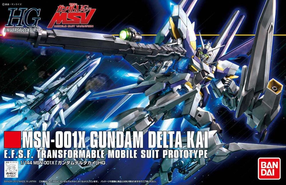 Mobile Suit Gundam Unicorn HGUC Gundam Delta Kai 1/144