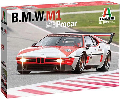 This is the 1/24 scale BMW M1 PROCAR plastic model